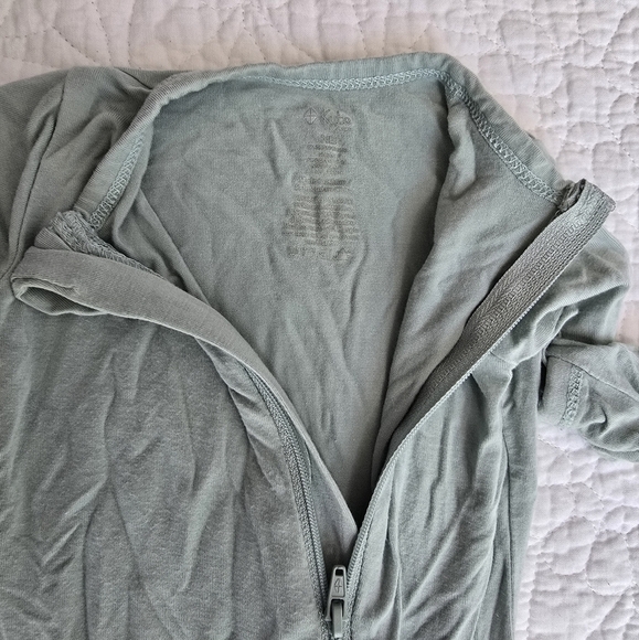 Kyte Baby Green Footed Sleeper Newborn NB - Picture 6 of 10